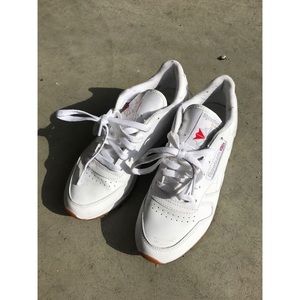 Reebok white sneakers